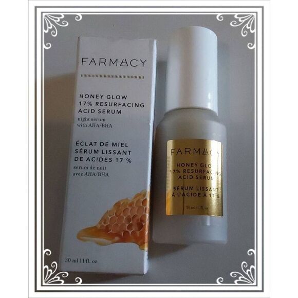 Farmacy Other - NIB~Farmacy Honey Glow 17% Resurfacing Acid Serum~Full Size